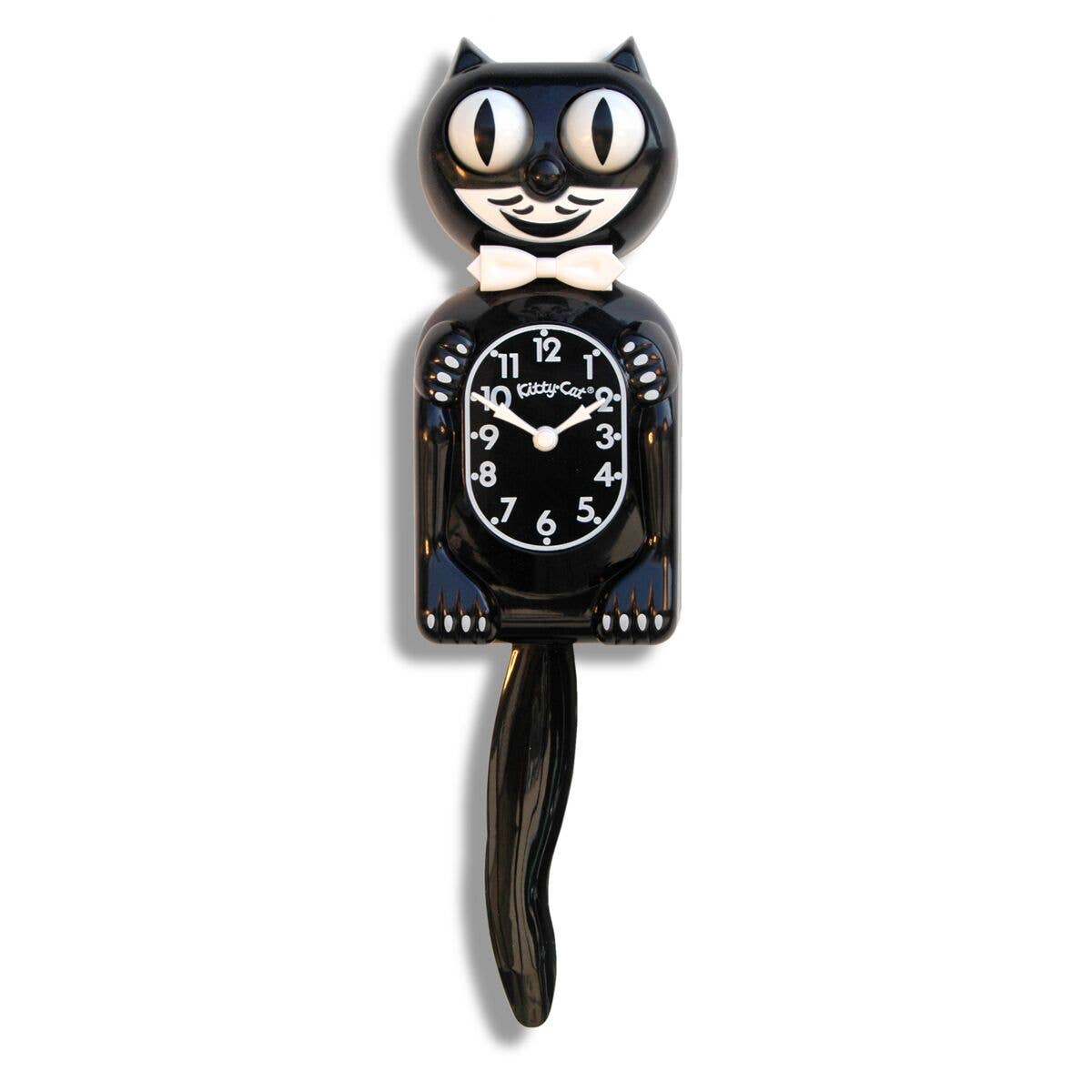 Small Black Kitty-Cat Klock