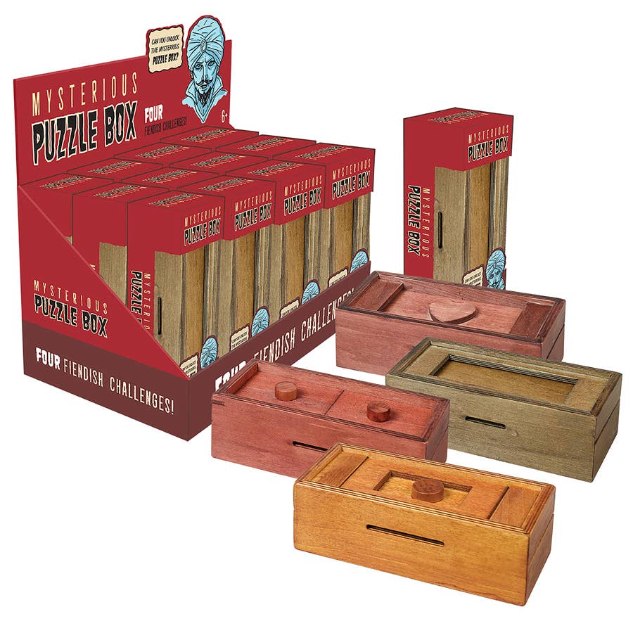 Mysterious Puzzle Boxes