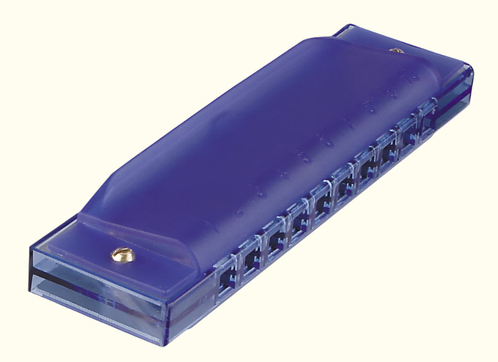 4" Translucent Harmonica