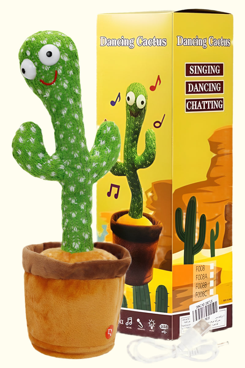 Cactus Mimicking Dancing Plush Toy
