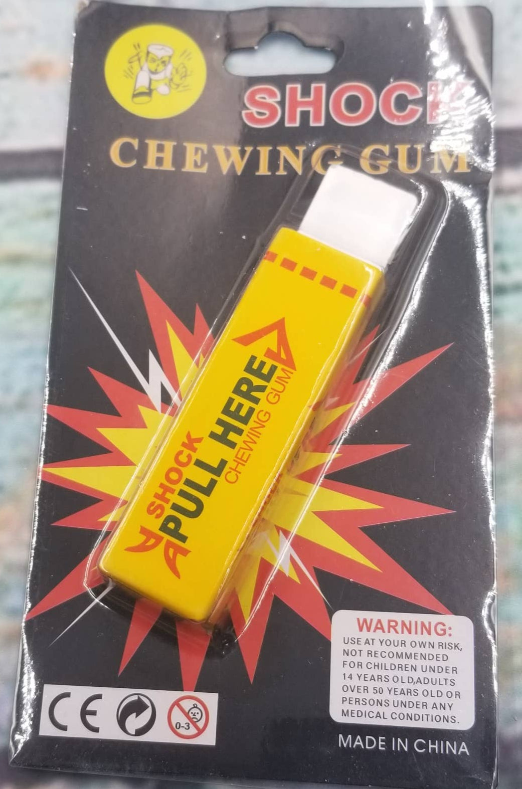Electric Shock Chewing Gum