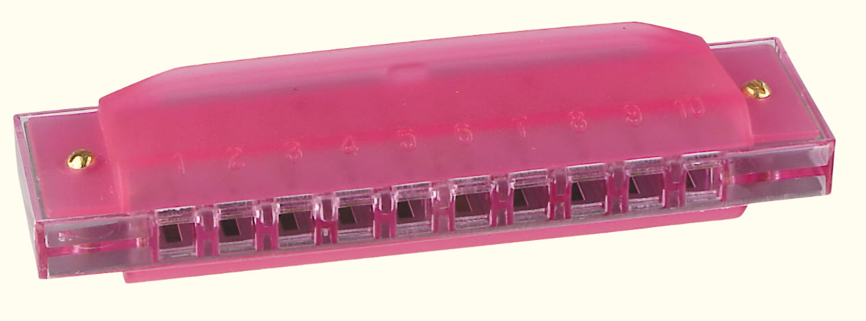 4" Translucent Harmonica