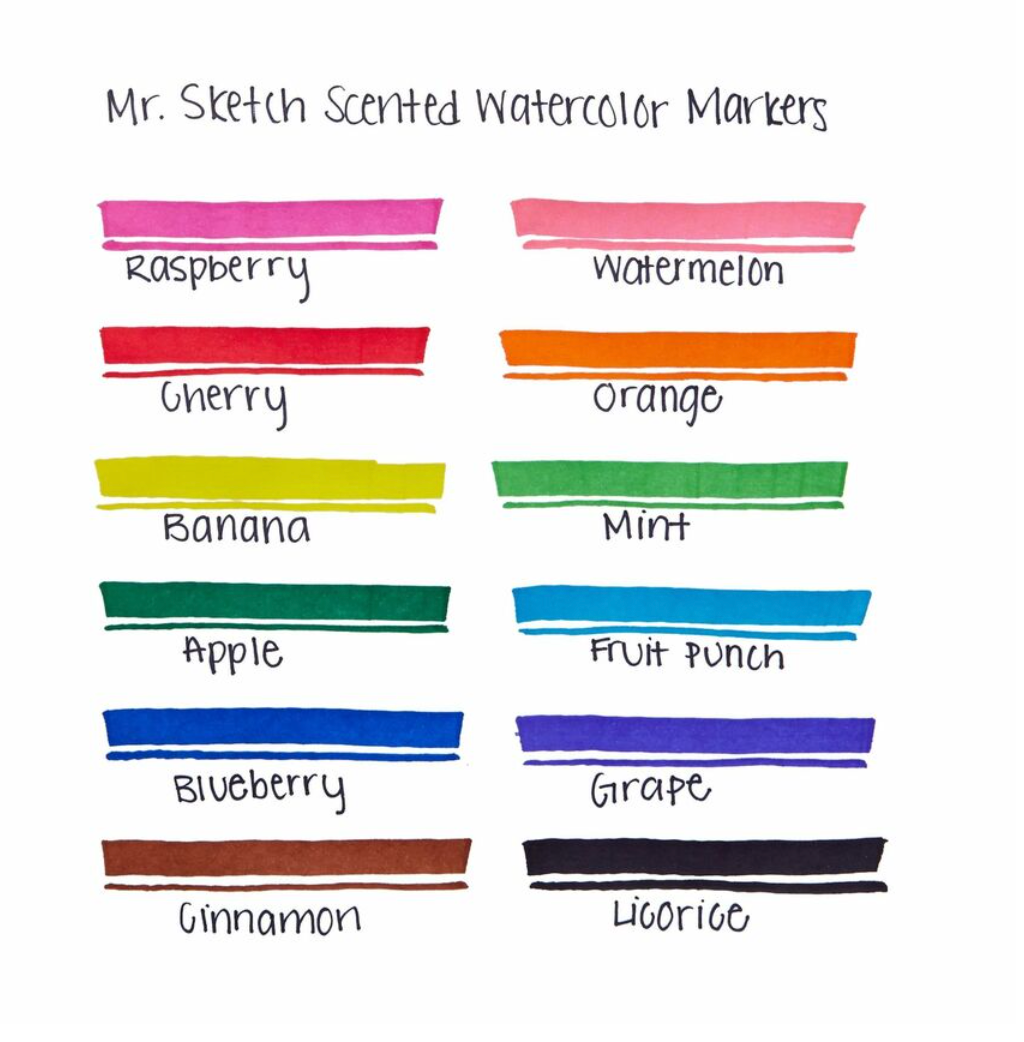Mr. Sketch Scented Watercolor Markers