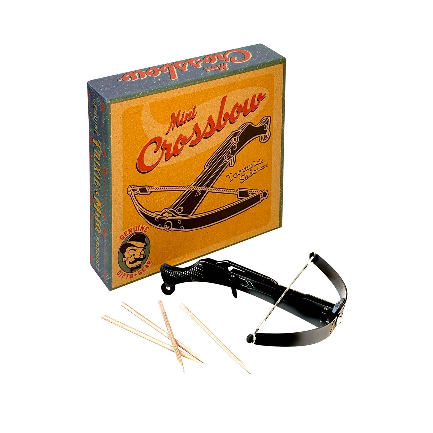 Mini Crossbow Toothpick Shooter