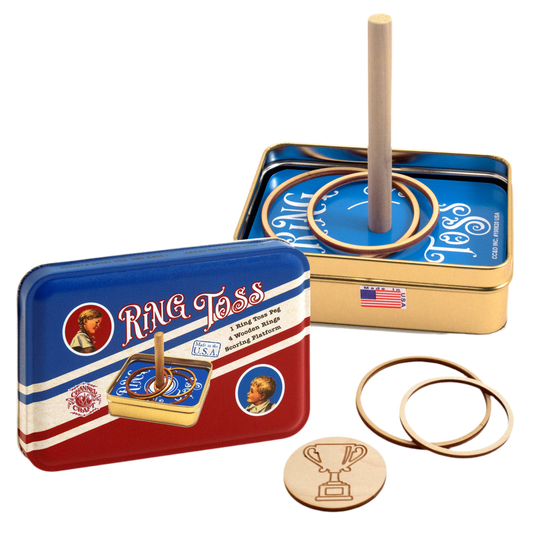 Ring Toss in a Classic Toy Tin