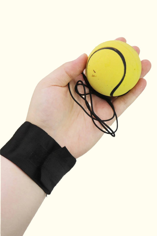 Throw Back Sports Bouncy Rubber Return Ball