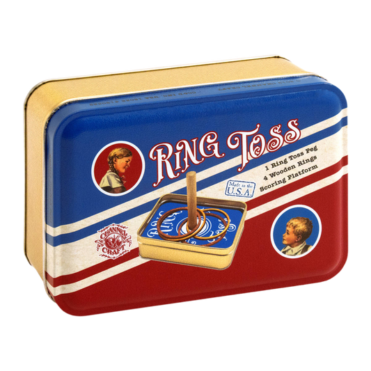 Ring Toss in a Classic Toy Tin