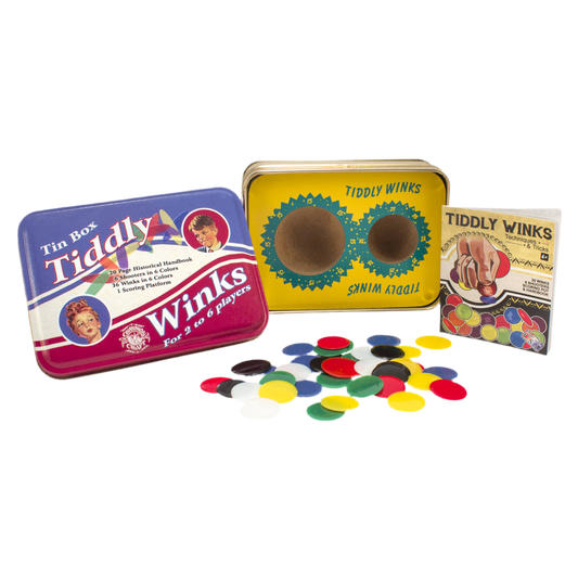 Tiddly Winks in a Classic Toy Tin