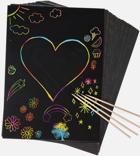 Rainbow Scratch Notes