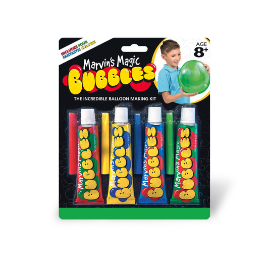 Magic Bubbles - 4 Pack (Green Red Blue Yellow)
