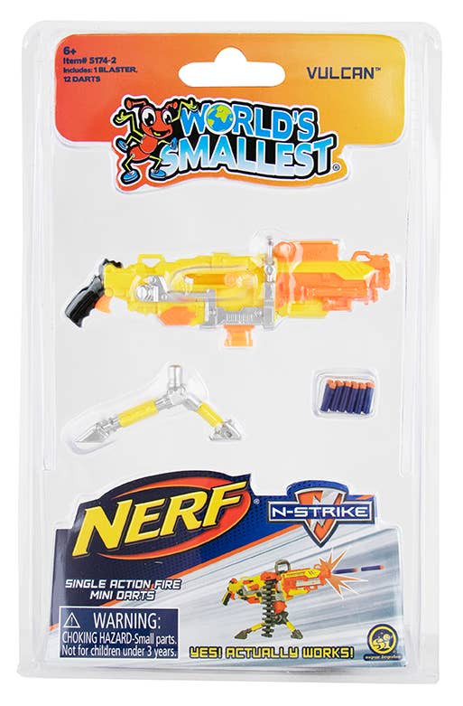 World’s Smallest Nerf Elite 2.0 Blasters Assorted
